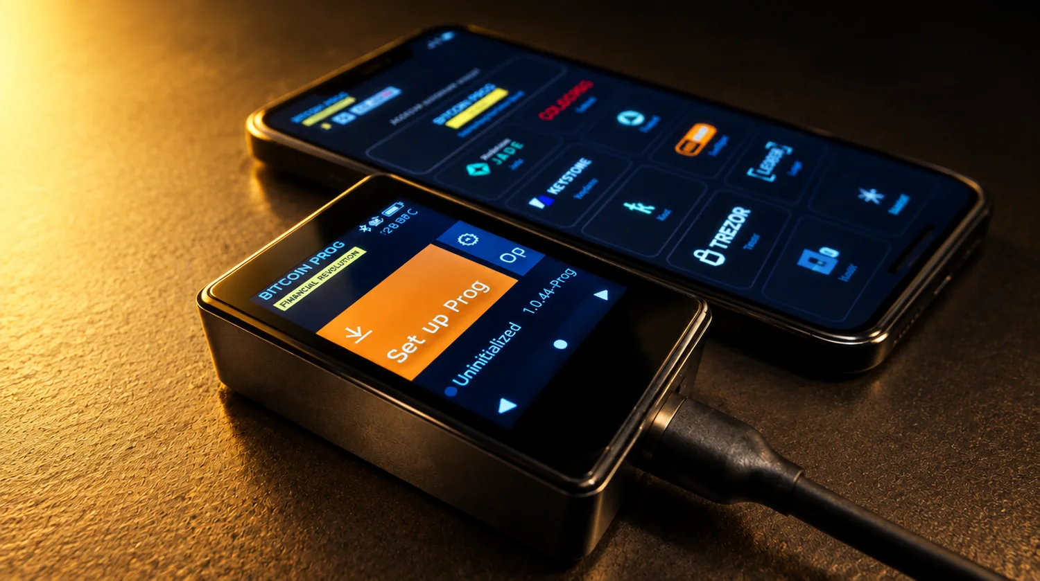 BitcoinProg Wallet con la app